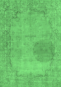 Abstract Emerald Green Modern Rug, abs590emgrn