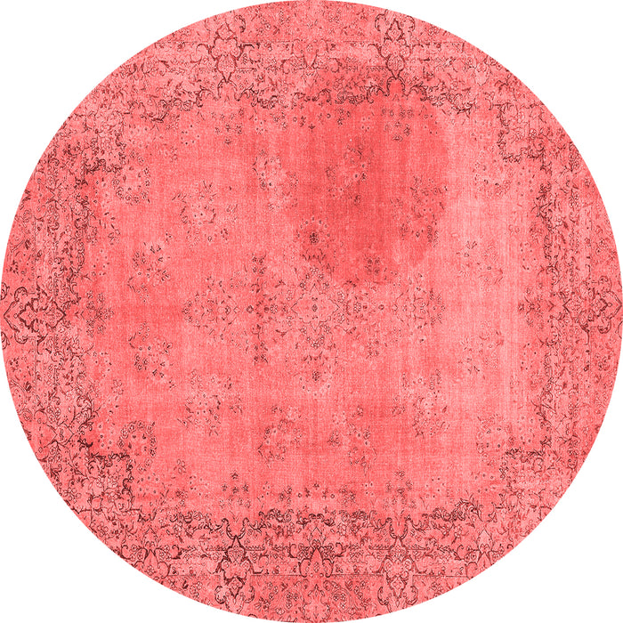 Abstract Red Modern Rug, abs590red
