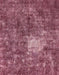 Machine Washable Abstract Blush Red Pink Rug, wshabs591