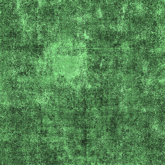 Machine Washable Oriental Emerald Green Traditional Area Rugs, wshabs591emgrn