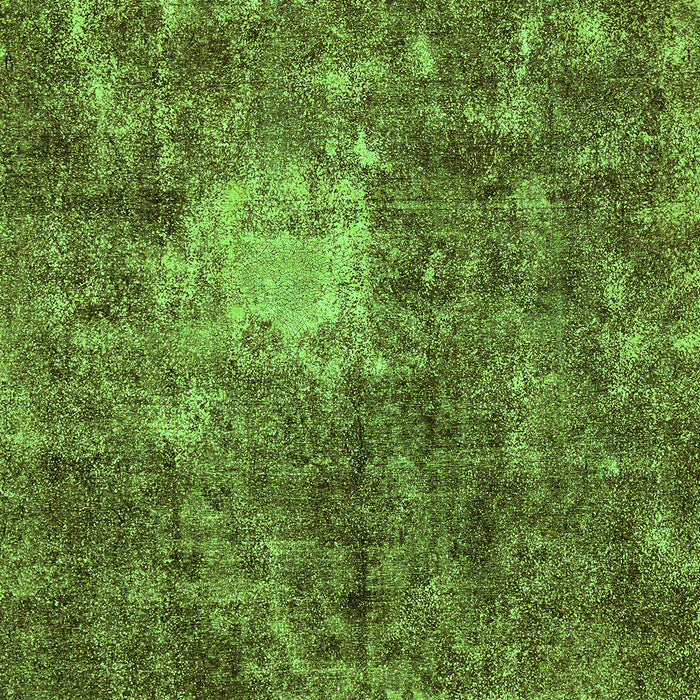 Machine Washable Oriental Green Traditional Area Rugs, wshabs591grn