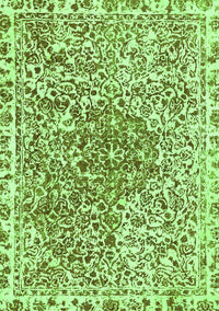 Abstract Green Modern Rug, abs592grn