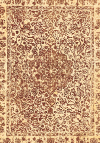 Abstract Brown Modern Rug, abs592brn