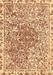 Abstract Brown Modern Rug, abs592brn