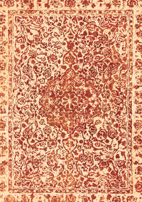 Abstract Orange Modern Rug, abs592org