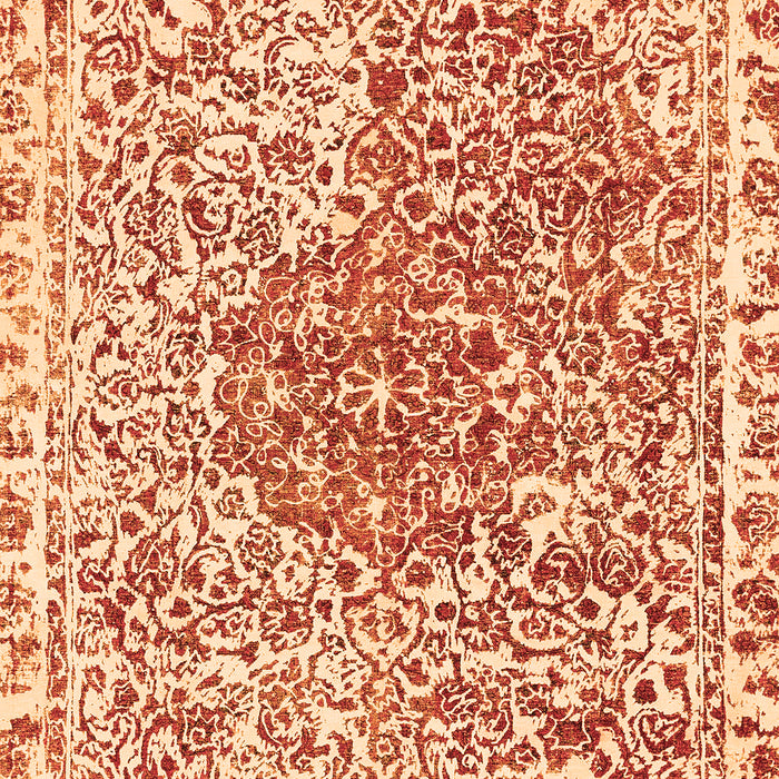 Abstract Orange Modern Rug, abs592org