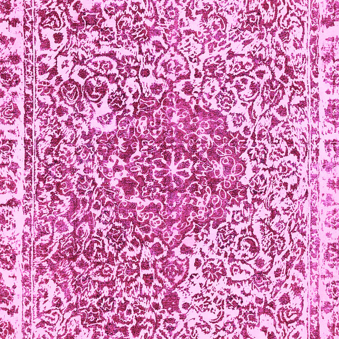 Machine Washable Abstract Pink Modern Rug, wshabs592pnk