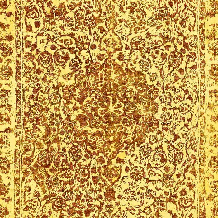 Abstract Yellow Modern Rug, abs592yw