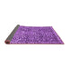 Sideview of Abstract Purple Modern Rug, abs593pur