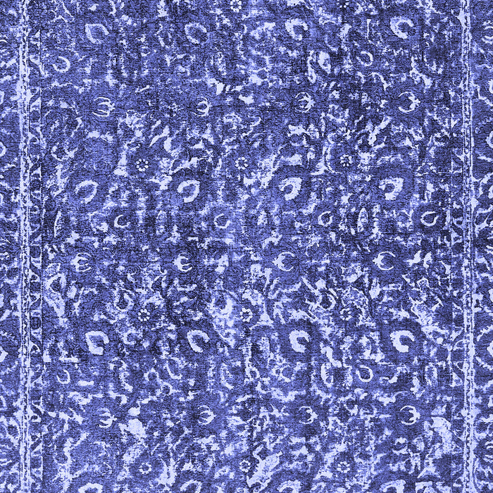 Machine Washable Abstract Blue Modern Rug, wshabs593blu