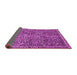 Sideview of Abstract Pink Modern Rug, abs593pnk