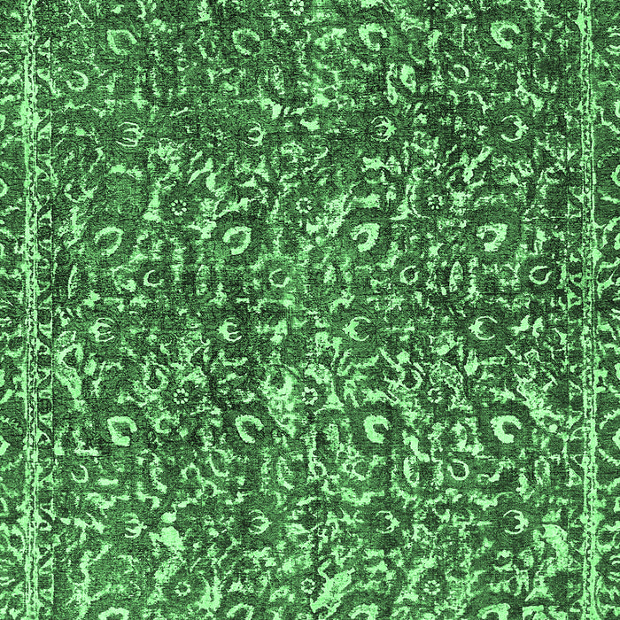 Abstract Emerald Green Modern Rug, abs593emgrn