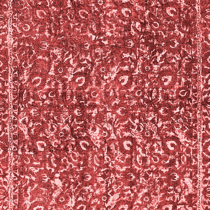 Machine Washable Abstract Red Modern Rug, wshabs593red