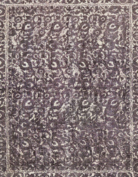 Machine Washable Abstract Purple Rug, wshabs593