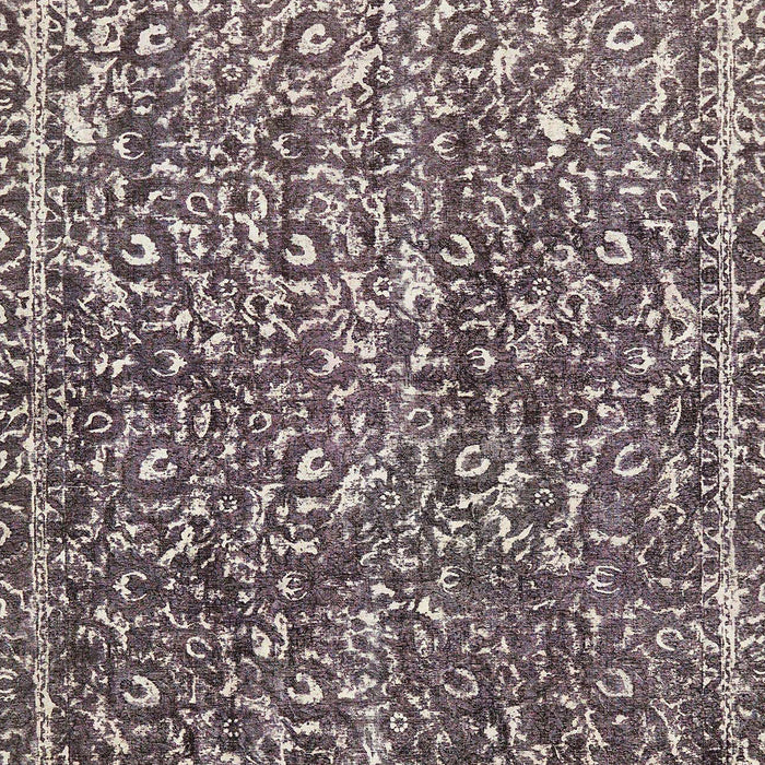Machine Washable Abstract Purple Rug, wshabs593