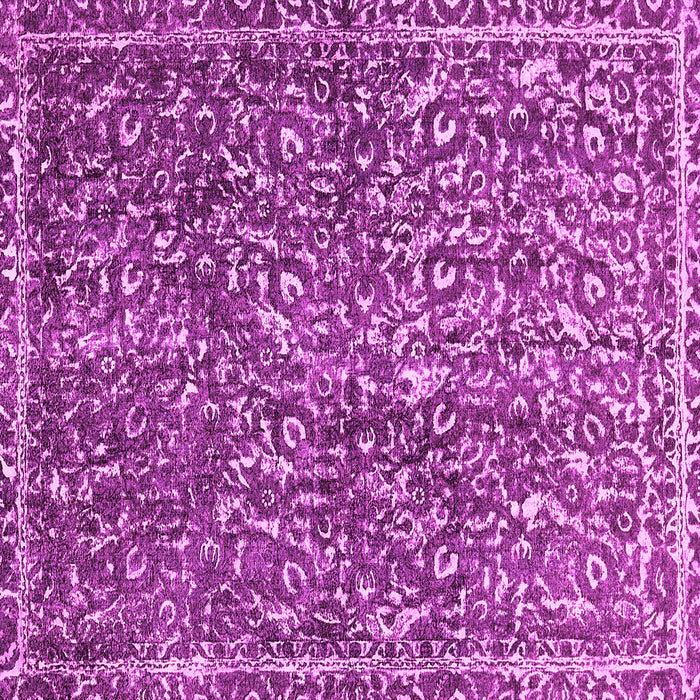 Square Machine Washable Abstract Pink Modern Rug, wshabs593pnk