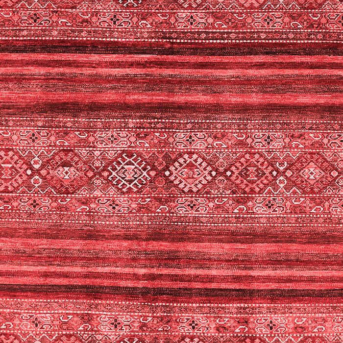 Abstract Red Modern Area Rugs