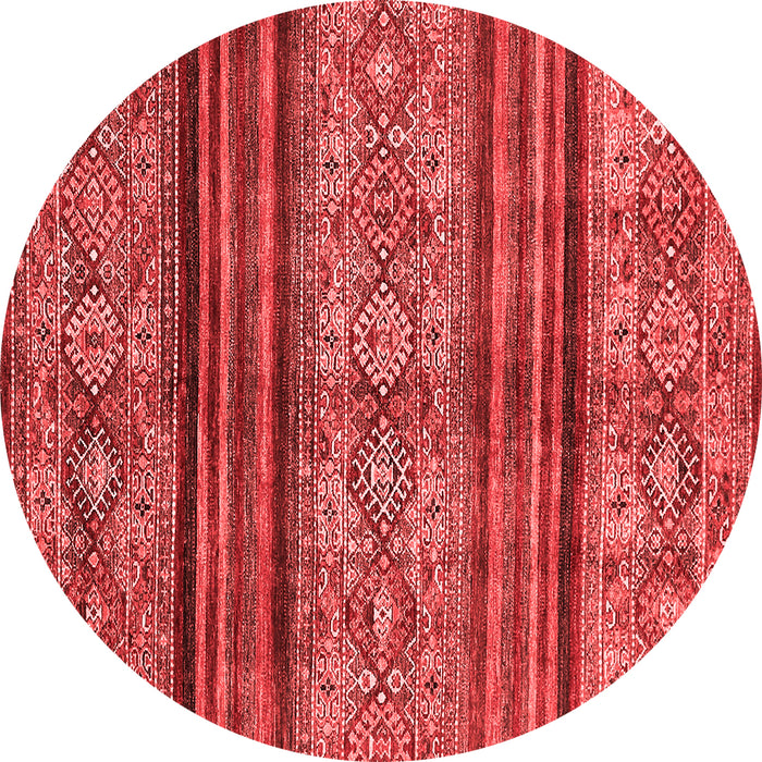 Abstract Red Modern Rug, abs594red