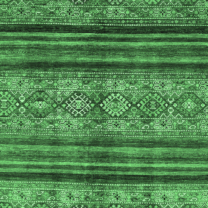 Machine Washable Abstract Emerald Green Modern Area Rugs, wshabs594emgrn
