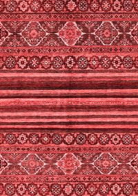 Abstract Red Modern Rug, abs595red