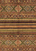 Abstract Brown Modern Rug, abs595brn