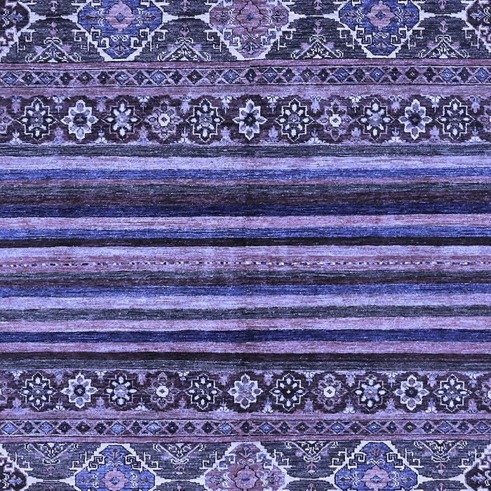 Abstract Blue Modern Rug, abs595blu