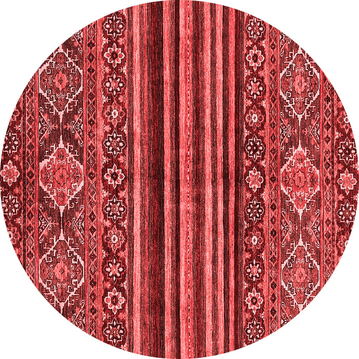 Abstract Red Modern Rug, abs595red
