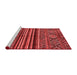 Modern Red Washable Rugs