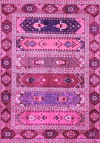 Abstract Pink Modern Rug, abs596pnk