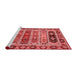 Modern Red Washable Rugs