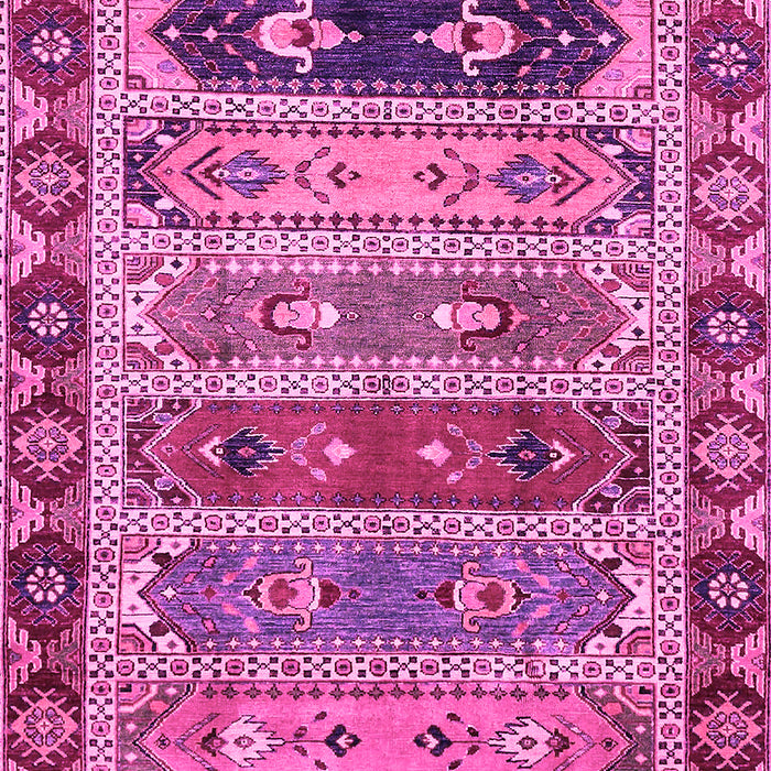 Machine Washable Abstract Pink Modern Rug, wshabs596pnk