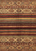 Abstract Brown Modern Rug, abs597brn