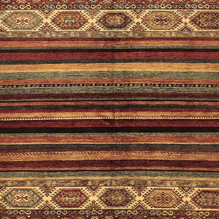 Abstract Brown Modern Rug, abs597brn