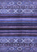 Abstract Blue Modern Rug, abs597blu