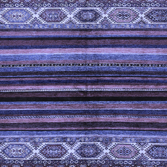 Abstract Blue Modern Rug, abs597blu
