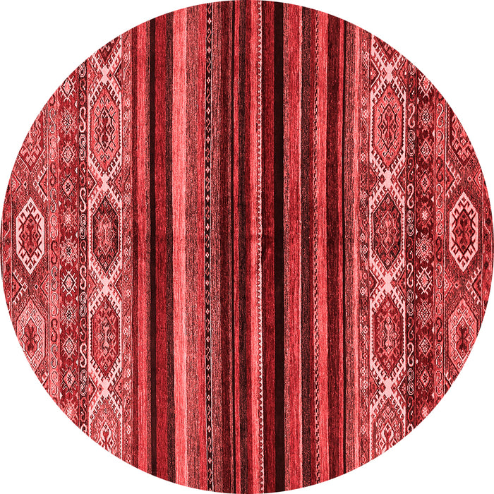 Abstract Red Modern Rug, abs597red
