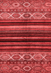 Abstract Red Modern Rug, abs597red