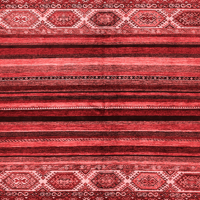 Abstract Red Modern Area Rugs