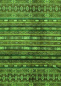 Abstract Green Modern Rug, abs598grn