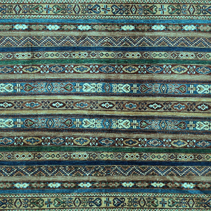 Machine Washable Abstract Light Blue Modern Rug, wshabs598lblu