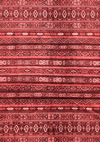 Abstract Red Modern Rug, abs598red