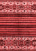 Abstract Red Modern Area Rugs