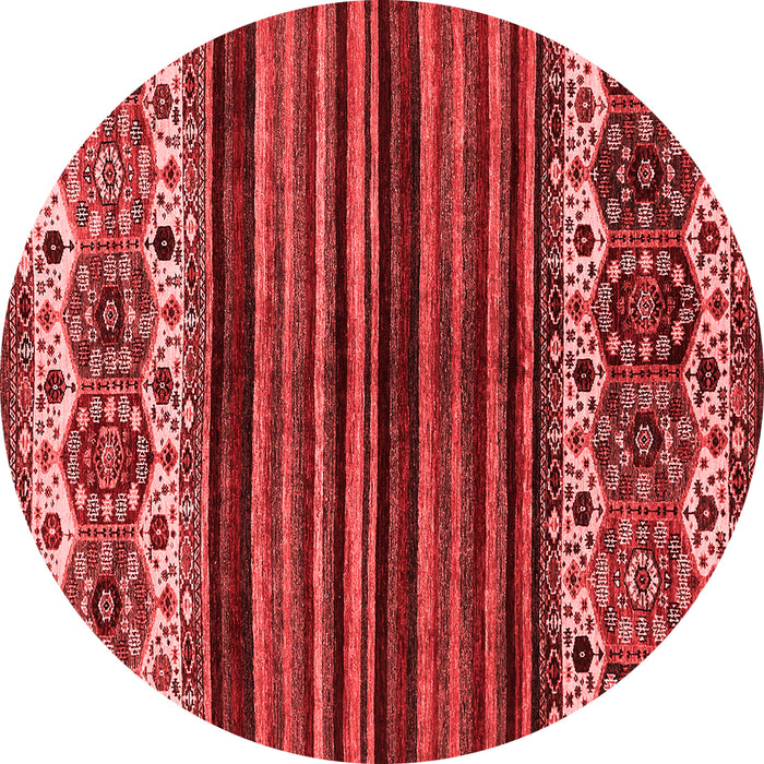 Machine Washable Abstract Red Modern Rug, wshabs599red