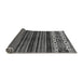 Sideview of Abstract Gray Modern Rug, abs599gry