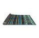 Sideview of Abstract Light Blue Modern Rug, abs599lblu