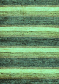 Abstract Turquoise Modern Rug, abs59turq