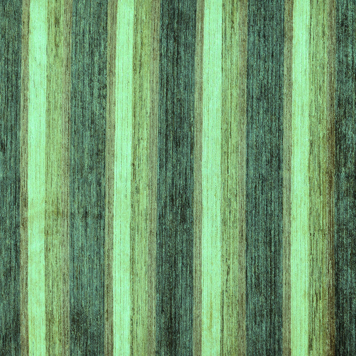 Square Abstract Turquoise Modern Rug, abs59turq