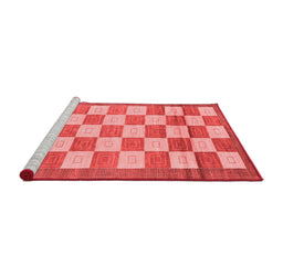 Modern Red Washable Rugs