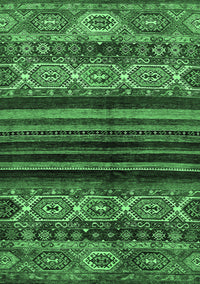 Abstract Emerald Green Modern Rug, abs600emgrn