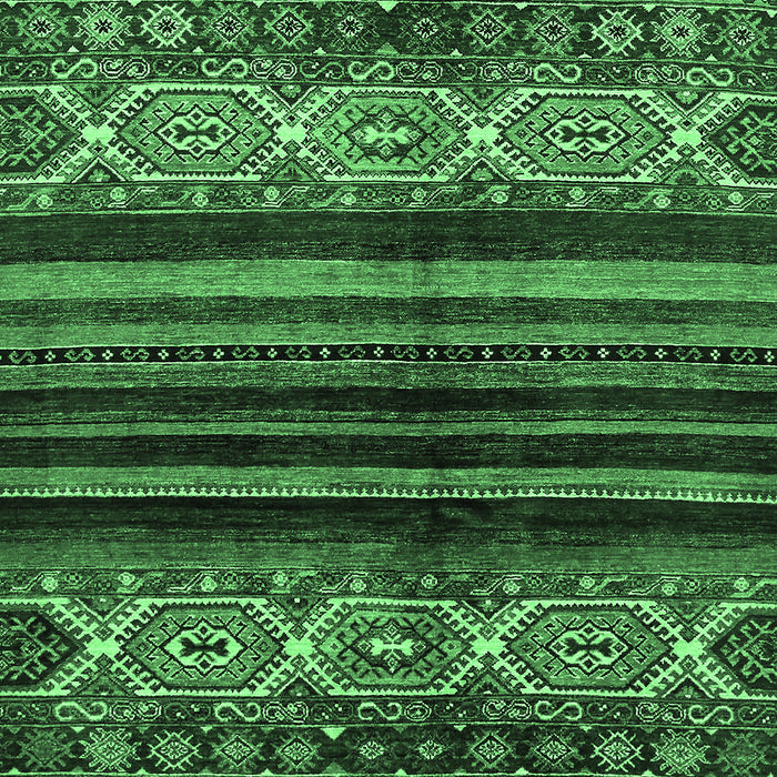 Abstract Emerald Green Modern Rug, abs600emgrn